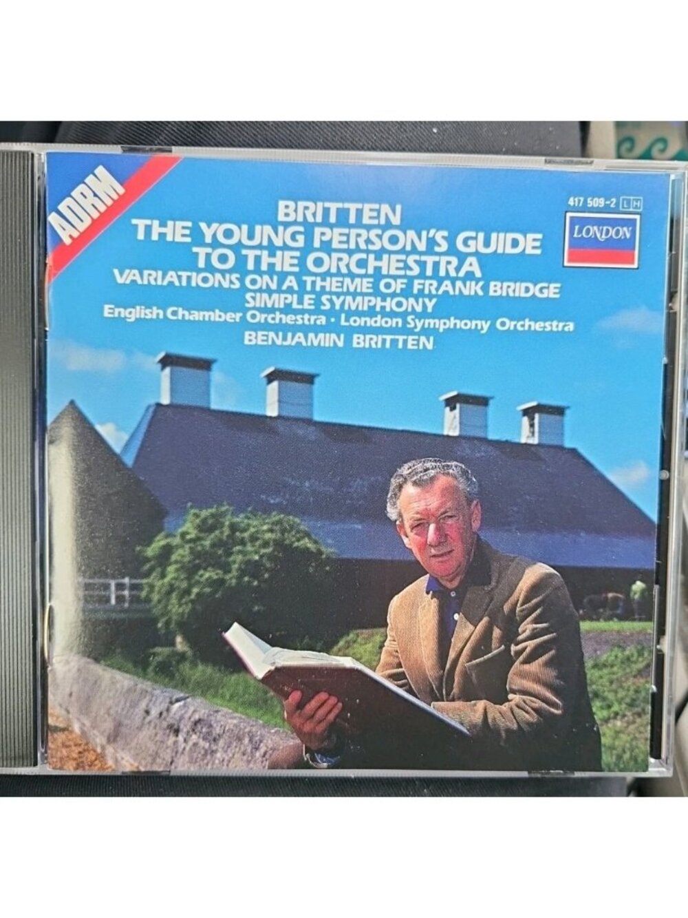 Benjamin Britten A YOUNG PERSON'S GUIDE TO THE ORCHESTRA - NEW Audio CD SEALED
